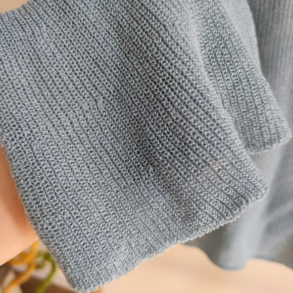 ๐ Bell Sleeve Light Blue Cardigan - Picture 11 of 15